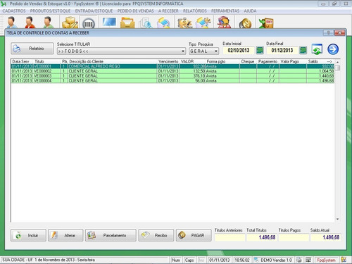 Gerenciar Perfumaria Com Controle De Estoque E Vendas V1.0