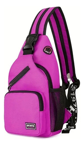 Mochila Tipo Bandolero Bolso Cruzado Correas Ajustables Gym