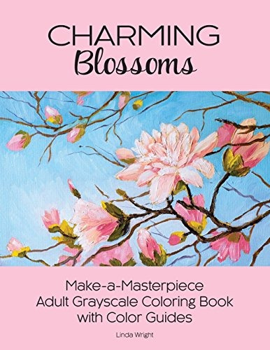 Libro De Colorear En Escala De Grises Para Adultos Con Flore