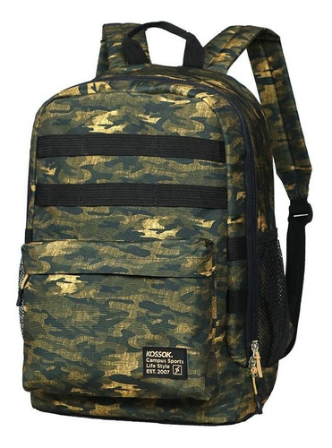 Mochila Kossok Sierra - Táctica - Reforzada Escolar Urbana