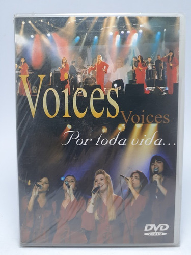 Dvd Voices Por Toda Vida (varios)