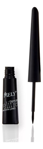 Delineador Liquido Ojos Eyeliner Negro Mely Premium Calidad