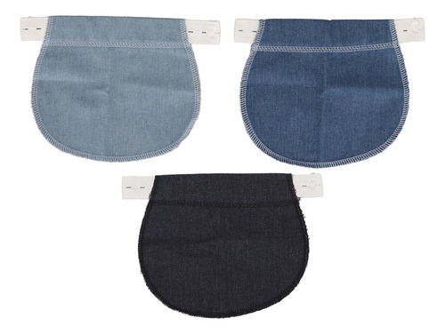 Extensor De Calças Elástico, 3 Peças, Calças De Maternidade