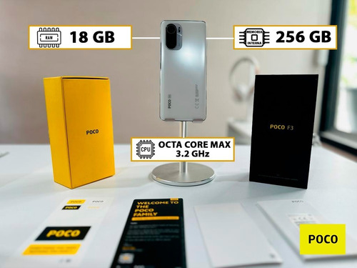 Xiaomi Poco F3 5g Dual Sim 256 Gb Blanco Ártico 8 Gb Ram (Usado)