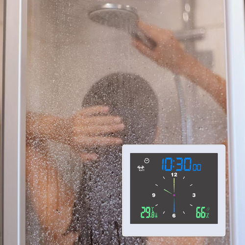 Cuarto De Baño Reloj De Digital Despertador Para Ducha Agua