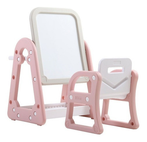 Pizarra Con Atril Y Silla Bebeglo Rs-1180 Rosado