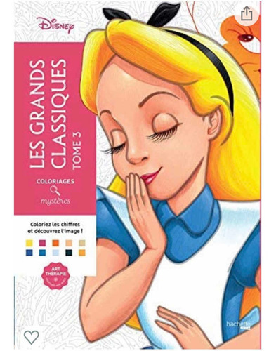 Imagen 1 de 9 de Colorea Y Descubre El Misterio Disney: Alicia Libro Tik Tok