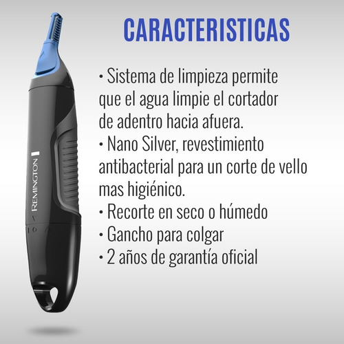 Maquina Cortar Pelo Nariz Orejas Remington Ne3200 Remington
