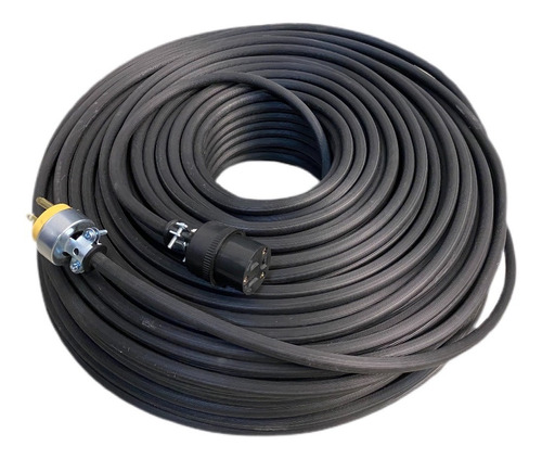 Extension Cable Uso Rudo 100 Mt Calibre 12 Reforzada (2 Pza)