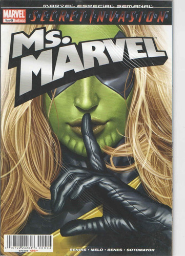 Comic Marvel Secret Invasion Ms. Marvel 1 #1