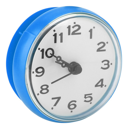 Reloj De Ducha Impermeable Con Ventosa Para Pared, Espejo, B