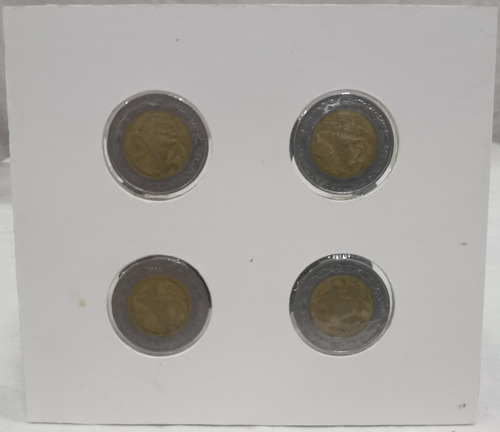 Moneda Set De 1 Nuevo Peso 1992 A 1995 (Usado)