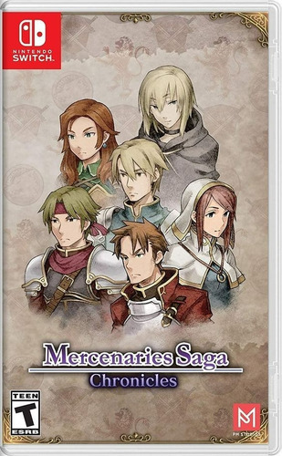 Mercenaries Saga Chronicles (mídia Física) Switch [eua]