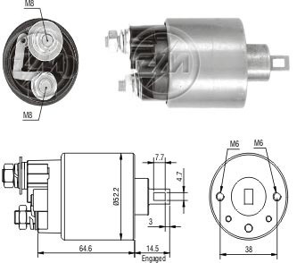 Solenoide O Automatico Honda Civic 1.5 12v Zm 712