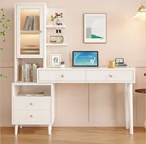 Comprar Modernos Tocadores Minimalista Blanco Estilo Crema 4 Cajones