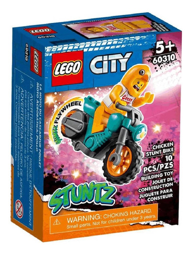 Lego City Moto Acrobatica Pollo - Mosca