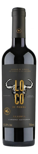 Vinho Loco De Piedra Reserva Cabernet Sauvignon Tinto 750ml