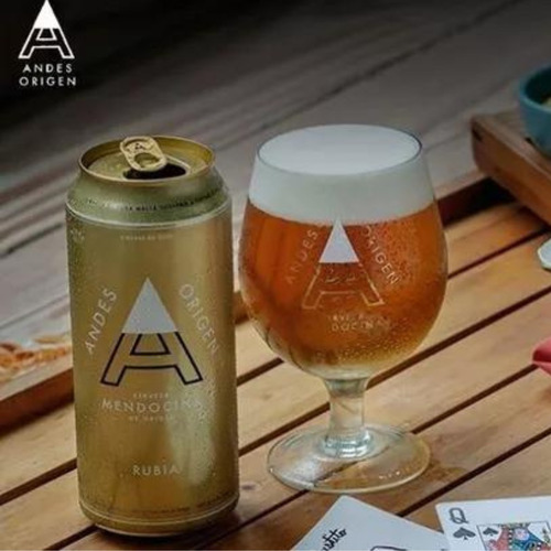 Cerveza Rubia Andes Origen Lata 473 Ml Pack X6 Undidades