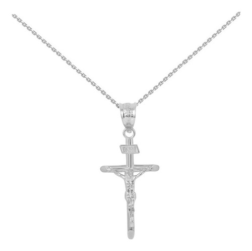 Religious Jewelry By Fdj . Collar Con Colgante De Cruz De C.