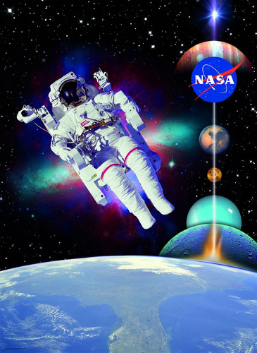 Rompecabezas Astronauta Nasa Planetas Space 500pz Clementoni