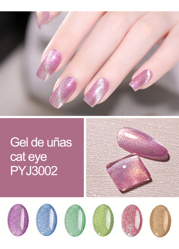 Esmalte De Uñas De Gato Ojo Diamante 9d Brillo Reflectante