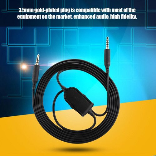Cable De Audio Para Logitech Astro A10 A40 A30 A50 Montado E