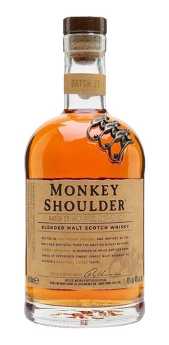 Imagen 1 de 5 de Whisky Monkey Shoulder Blended Malt 700ml Whiskey -  Sufin