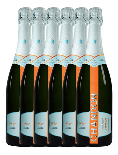 Champagne Espumante Chandon Delice 750ml Caja X6 - Gobar®