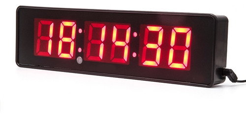 Cronometro Relógio Led Digital Parede Mesa C/ Controle