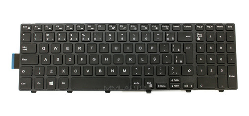 Teclado Compatível Com Dell Inspiron I15-3542-a10 Iluminado