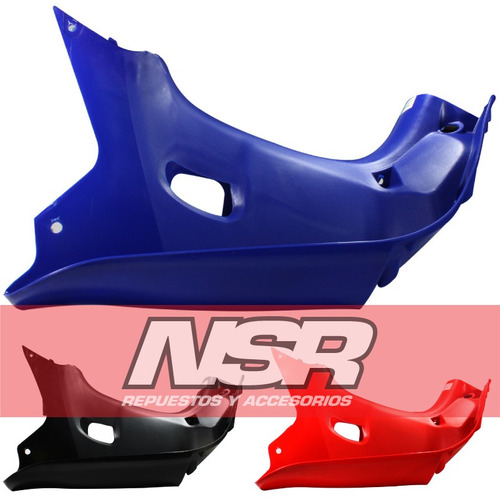 Cubre Piernas Pedana Plastico Gilera Smash Honda Biz Zb Nsr