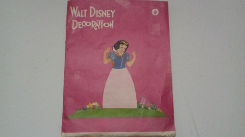 Decoracion Vintage Walt Disney Blancanieves Y Los 7 Enanitos