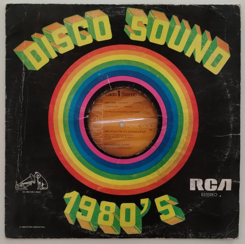 Sugarhill Gang Rapper's Delight Vinilo 12 Arg 1980 Long Vers Estándar (Usado)