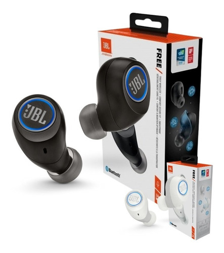 Fone De Ouvido Jbl Free X Bluetooth Preto Original Lacrado