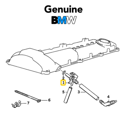 11151703710 Conector De Manguera Bmw 3/5