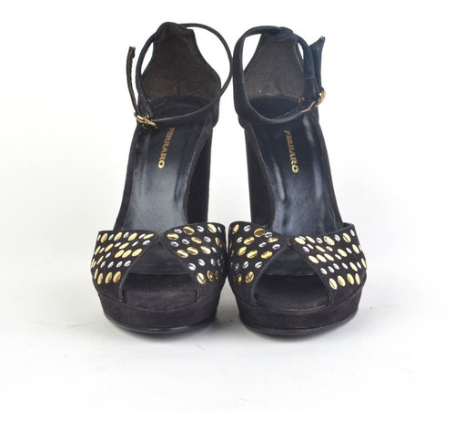 Imagen 6 de 6 de Sandalias Zapatos De Mujer De Gamuza - Laos - Ferraro