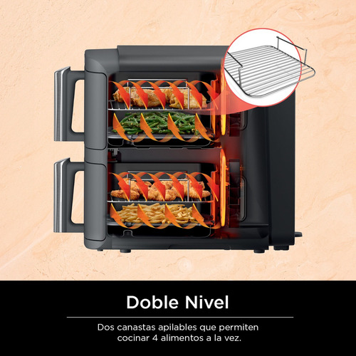 Ninja Sl401 Doublestack Xl - Freidora De Aire