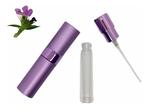 Imagen 6 de 6 de Mini Perfumero Recargable 8ml A Rosca Porta Perfume Locion