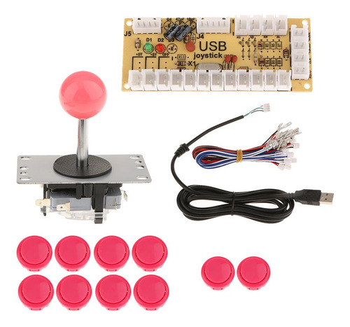 Usb Board Pc Controller Diy Para Arcade Accesorios De Videos