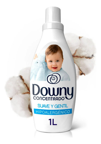 Suavizante Downy Concentrado Hipoalergénico Pack X 12 Unid