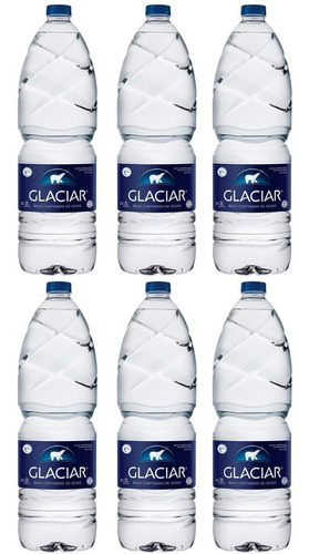 Agua Mineral Glaciar S/g 2l X6 Zetta Bebidas