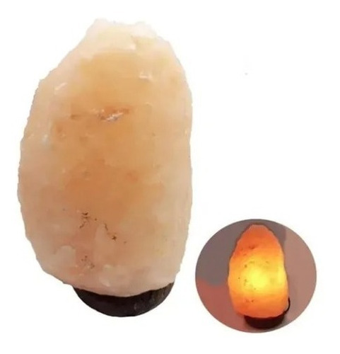 Lampara De Sal Del Himalaya Piedra De 2 A 3 Kg Para 220v