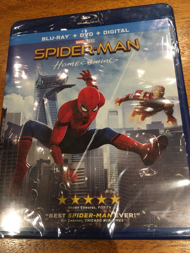 Bluray Original Spiderman Homecoming