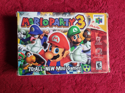 Mario Party 3 (nintendo 64, 2001) En Caja Totalmente Origina