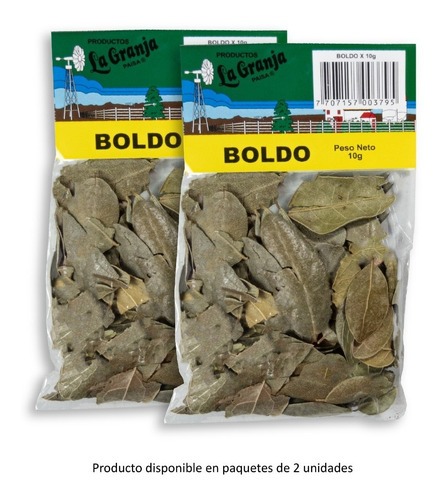 Boldo La Granja Paisa 10g - g a $173