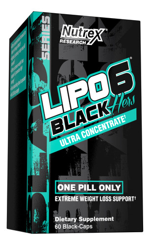 Nutrex Research Lipo-6 Black Hers Ultra Concentrate | Píld.