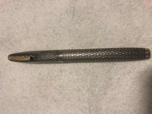 Lapicera Estilográfica Sheaffer Triumph Silver Gold Imperia