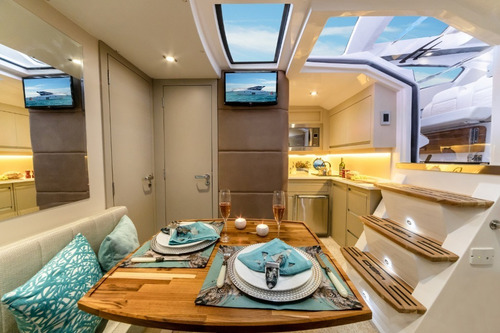 Imagem 23 de 25 de Lancha Fibra Fort - Linha Yachts Focker -f420 Gran Coupé