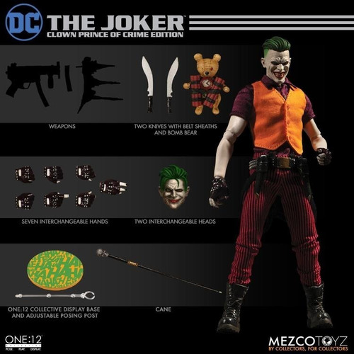 Joker Mezco One 12 Clown Prince Of Crime Edition En Mano