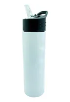 Comprar Botilito Acero Inoxidable Pitillo Botella Termo Agua 600ml
